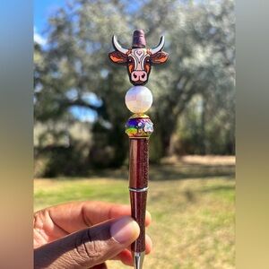 Custom made Pen with Cow